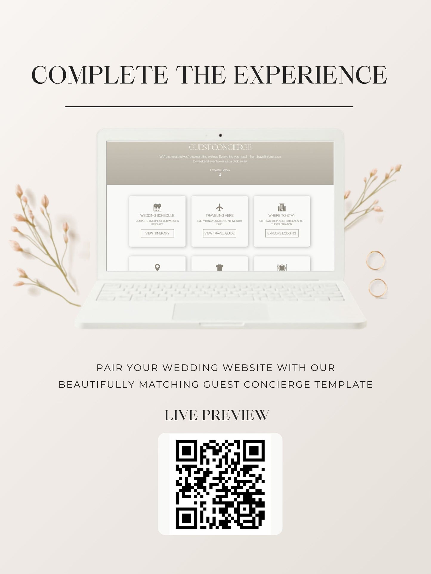 Estate Wedding Website Collection