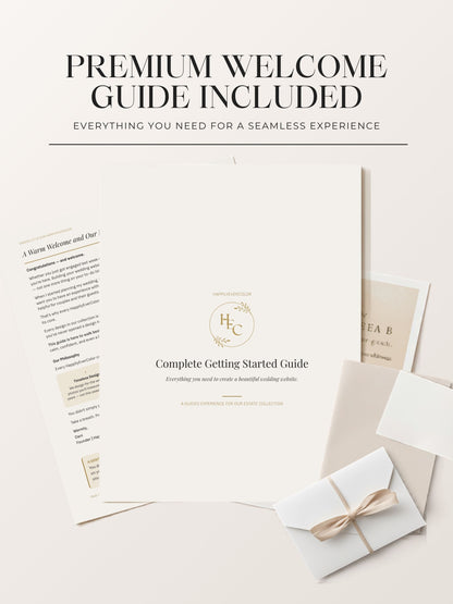Estate Wedding Website Collection