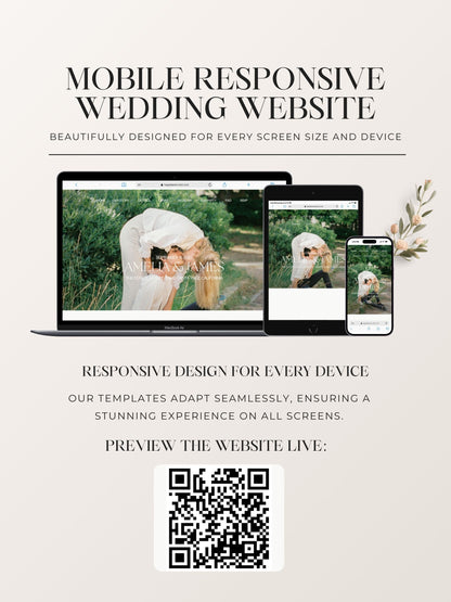 Estate Wedding Website Collection